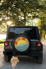 Sun Rays Tire Cover