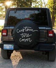 Custom Spare Tire Cover
