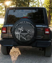 High Tides & Good Vibes Tire Cover
