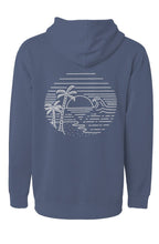 Beach Scene Hoodie Graphic on Back