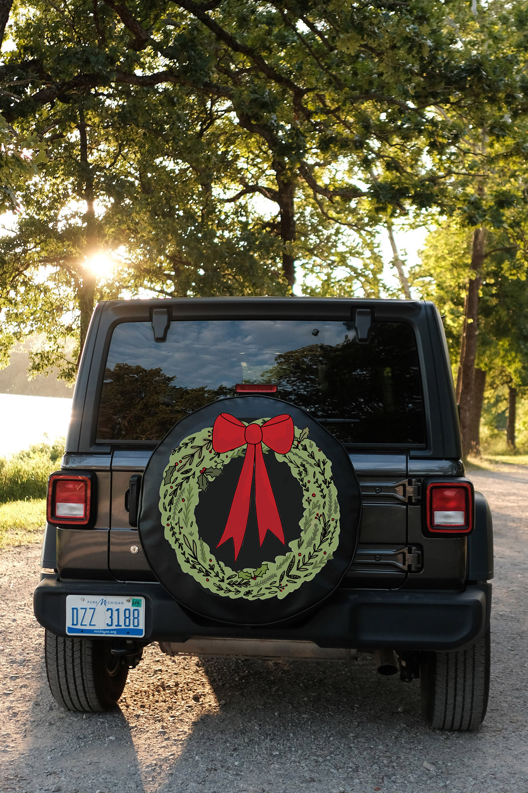 Christmas Tire Cover