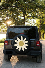 Daisy Flower Spare Tire Cover – Custom Fit for Jeep, Bronco & RV