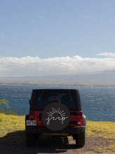 Sun and Wave Spare Tire Cover – Compatible with Jeep, Bronco, RV