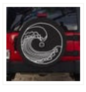 Wave Tire Cover